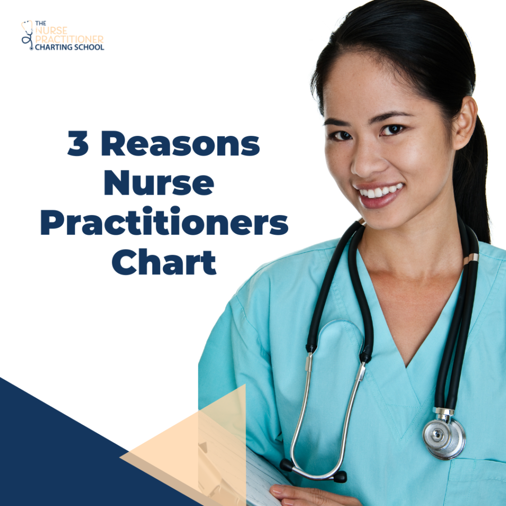 Three reasons nurse practitioners chart.