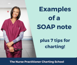 Examples of a SOAP note