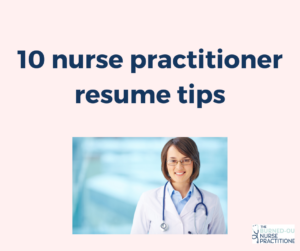 nurse practitioner resume