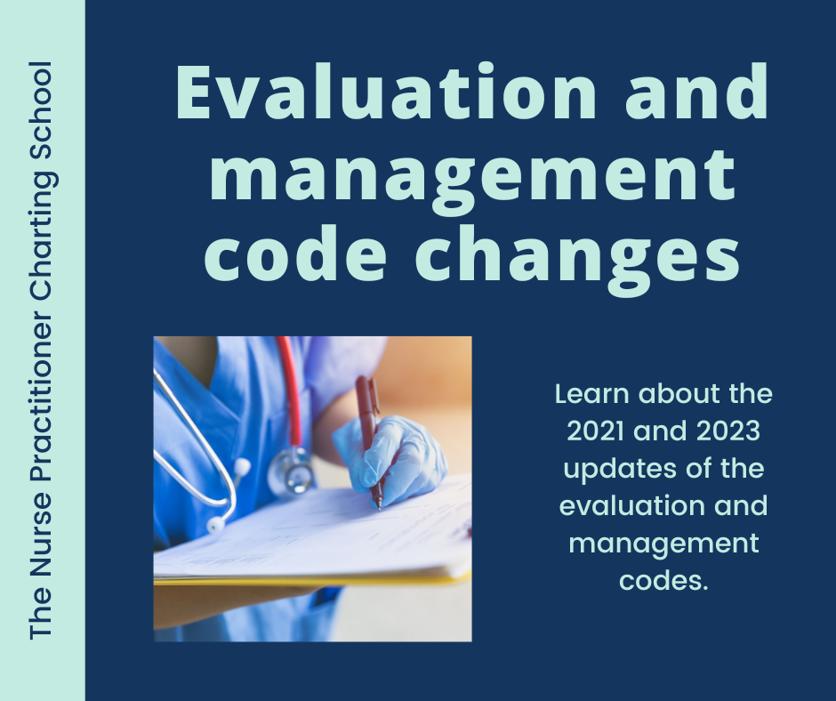 evaluation and management code changes