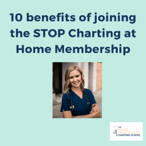benefits STOP charting at home membership